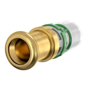 Comap Multiskin PPSU overgangskoppeling 15 x 20 mm, Skin-Staal