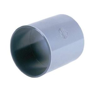 PVC lijm mof 50mm grijs