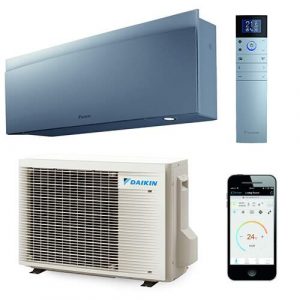 Daikin Emura binnen + buitenunit 2,5 kW set zilver R32