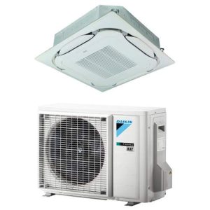 Daikin Roundflow cassette binnen + buitenunit 5,0 kW R32