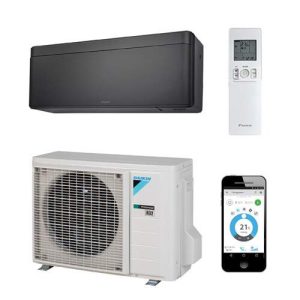Daikin Stylish binnen + buitenunit 3,5 kW zwart R32