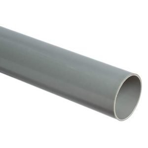 Wavin PVC buis dikwandig rond 40 x 3 mm lengte 4000 mm grijs met KOMO keur