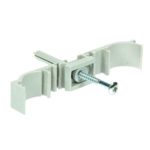 Speedclip enkel 15 mm, met slagplug