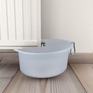 Flexibele rubberen emmer/opvangbak 4L