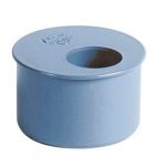 Girpi PVC lijm inzetverloopring excentrisch 110 x 50 mm spie-mof grijs