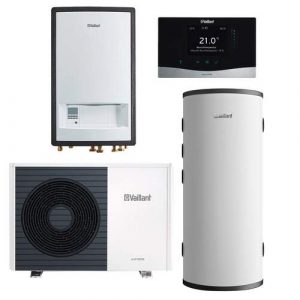 Vaillant aroTHERM VWL 55/5 Split Hybride pakket set 14B 4,5 kW exclusief ketel