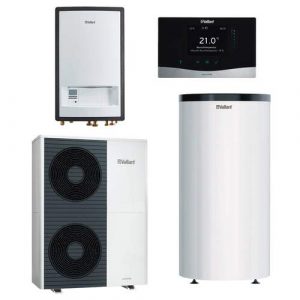 Vaillant aroTHERM VWL 125/5 Split Hybride pakket set 14E 10,3 kW exclusief ketel - Afbeelding 1