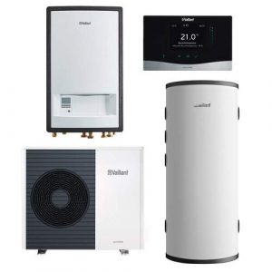 Vaillant aroTHERM VWL 75/5 Split Hybride pakket set 15C 5,8 kW exclusief ketel - Afbeelding 1