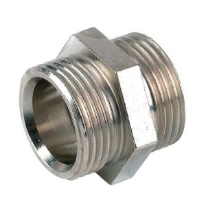 Comap nippel M22 x M22 2x buitendraad messing