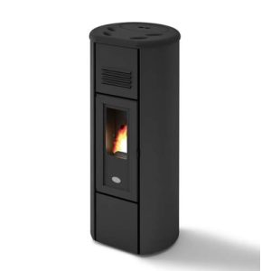 Eva Calor Heidi pelletkachel 6 kW, zwart