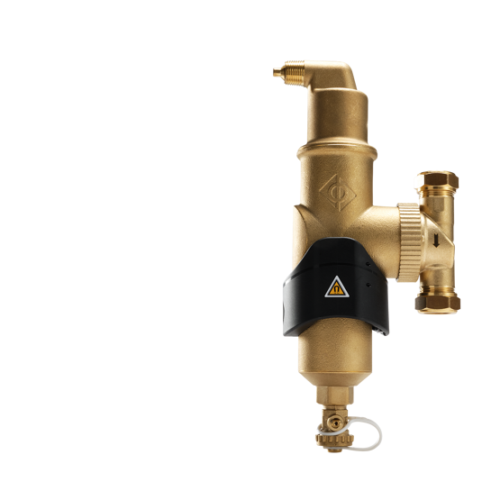 pirotech SpiroCombi UC022WJ lucht- en vuilafscheider voor verwarmings- en koelsystemen
