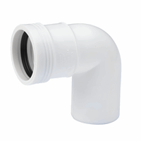 Wafix PP Bocht 88,5gr 40 M/S Wit 3421104009
