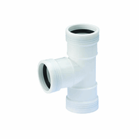 Wafix PP T-Stuk 88,5gr 40 3M Wit 3422204009