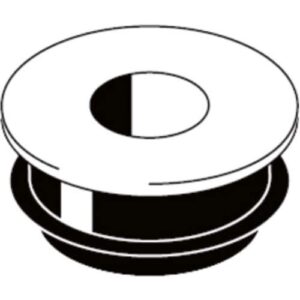 Schell binnenaansluitmof chr. Schellomat urinoirspoeler