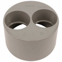 Wadal PVC L-Inzetverloop GR 110x50x50