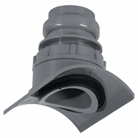 PVC Klemaanboorzadel 125X50 gat 57mm 3103312051