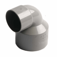 PVC L-Verloopbocht 90gr GR 75X50 M/M