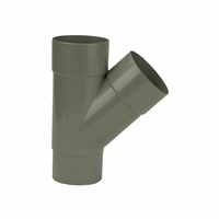 PVC HWA T-Stuk 45gr  70 M/VS 4012307004