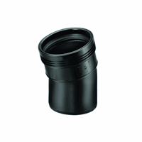 Wafix PP Bocht 15gr ZW 90 M/S