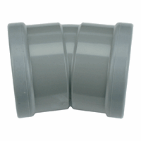 Wafix PVC M-Bocht 15gr GR 110 SN8 M/M