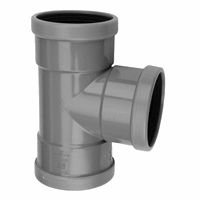 Wafix PVC M-T-stuk 88gr GR 110 SN8 3M