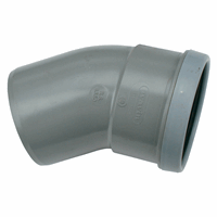 Wafix PVC M-Bocht 30gr 125 SN4 M/S 1111112003