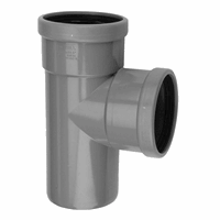 Wafix PVC M-T-stuk 88gr 125 SN4 2M/S 1112112009