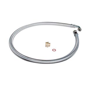 Lubron RVS slangenset 3/4" 1mtr incl.pakkingen