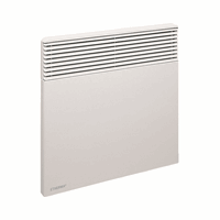 Etherma wandconvector 58x44cm 1500W wit 230V met thermostaat