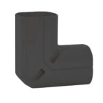 Inoac stijgende bocht 90gr zwart