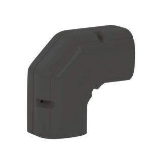 Inoac lange bocht 90 zwart