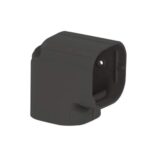 Inoac platte korte bocht zwart