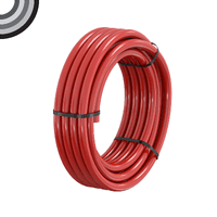 16x2 Multiskin met isolatie 6mm Lengte = 100m rood PEXc/AL/PEX