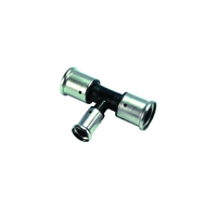 16x14x16 Henco T-stuk 3x pers 10PK-161416