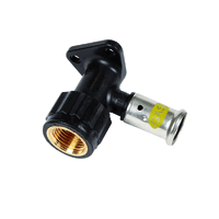 20x3/4bi Henco gas muurplaat 2PKG-2005