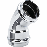 Viega bocht 32 x 32 mm 45°