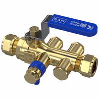 Raminex Terugstroombeveiliging TBE-EA 15 x 15 mm knel DN15 PN10