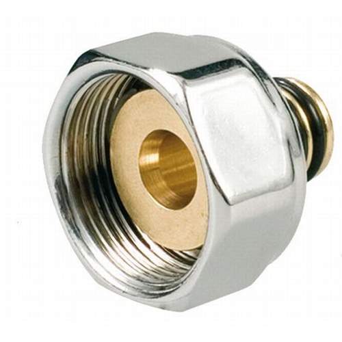 Jaga klemkoppeling M24 × 1,5 mm binnendraad voor 16×2 mm AKB/PEX buis. Betrouwbare, lekvrije aansluiting voor cv-installaties zonder persen.