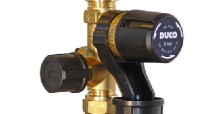 Inlaatcombinatie 8 bar – veilig ventiel voor boiler, cv-ketel en warmtepomp | complete beveiliging tegen drukopbouw en terugstroming
