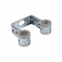 22mm Duplo beugel PVC (transparant) 3218022