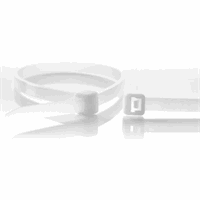 Kabelbinder Tie-wrap 3,6x200mm naturel 100st