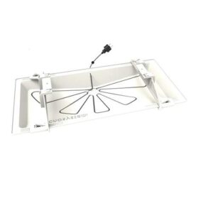 Tecnosystemi 85x40cm lekbak + verwarming RAL9002