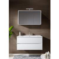 York badmeubelset 100 spiegelkast en lamp