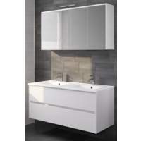 York badmeubelset 120 spiegelkast en lamp