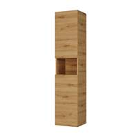 CFL York hoge kast 2 deur 160x35x31,9 cm naturel eiken