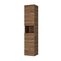 CFL York hoge kast 2 deur 160x35x31,9 cm oud eiken