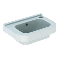 Geberit 300 Basic fontein 36x25cm kr/r m/ol wit