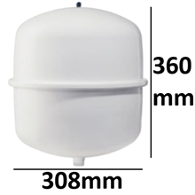 LGS Super Expansievat 18L x 0,5Bar Wit