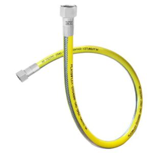 LGS Super universeel gasslang L=125cm RVS Gastec QA M24xM24